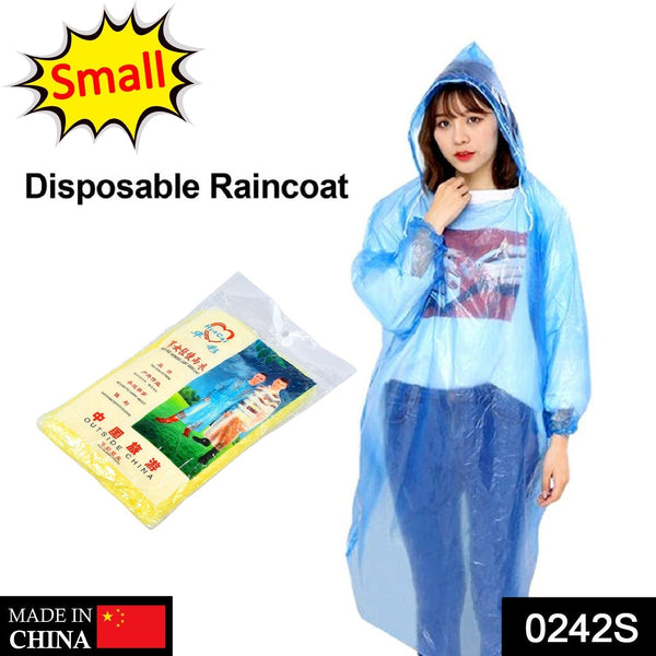 0242S Disposable Easy to Carry Raincoat