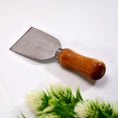 0166 Cheese Knife Stainless Steel Cheese Slicer Wooden Handle Mini Knife Butter Knife Spatula DeoDap