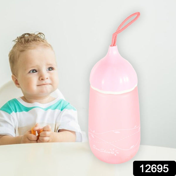 12695 Unique Shape Premium Plastic water bottle With Dori Easy to Carry leakproof BPA-free, water Plastic water bottle for children, Home, School (1 Pc / 550 ML)