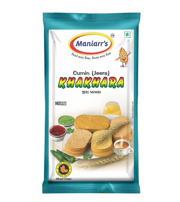 009 Jeera Khakhra (Pack of 8) Maniarr's