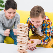 UK-0324 Wooden 54 Wooden Building Block, Party Game, Tumbling Tower Game for Kids and Adults ( Zenga Tower)