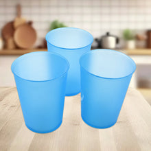 5560 Plastic Tumblers Lightweight Cups / Glass Reusable Drinking Cups Restaurant Cups Dishwasher Safe Beverage Tumblers Glasses for Kitchen Water Transparent Glasses 3 pc Set