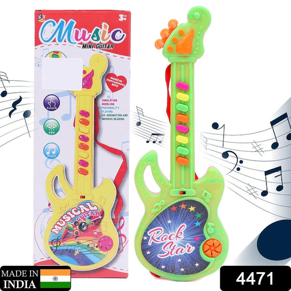 4471 Mini Guitar Colorful with Delightful Music DeoDap