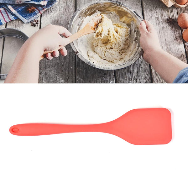 5430 Silicone Spoonula / Spatula Spoon, High Heat Resistant to 480°F, Hygienic One Piece Design, Large Non Stick Cooking Utensil (30cm)