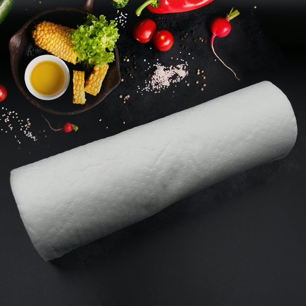 7457 Kitchen Printed Tissue Roll Non-stick Oil Absorbing Paper Roll Kitchen Special Paper Towel Wipe Paper Dish Cloth Cleaning Cloth 30 sheets