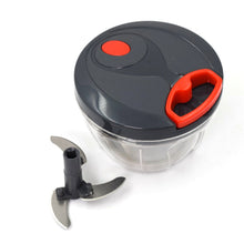 0055 Plastic Mini Handy and Compact Chopper With 3 Blades for Chopping Vegetables and Fruits for Your Kitchen