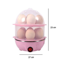 115 Multi-Function 2 Layer 14 Egg Cooker Boilers & Steamer DeoDap