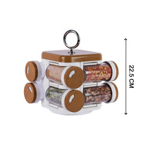 8117 Ganesh Storewell Plastic Spice Rack - Set of 8 DeoDap