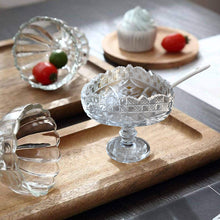 2361 Crystal Touch Beautiful Decorative Designer Fruit Glass Bowl DeoDap