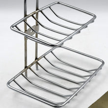 1763B  Kitchen, Bathroom Stainless Steel Wall Mounted Double Layer Self Adhesive Magic Sticker Soap Dish Holder Wall Hanging Soap Storage Rack  used in all kinds of places household and bathroom purposes for holding soaps.