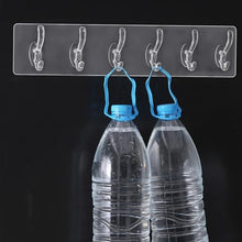 4654 Adhesive Transparent Heavy Duty Wall Hook DeoDap