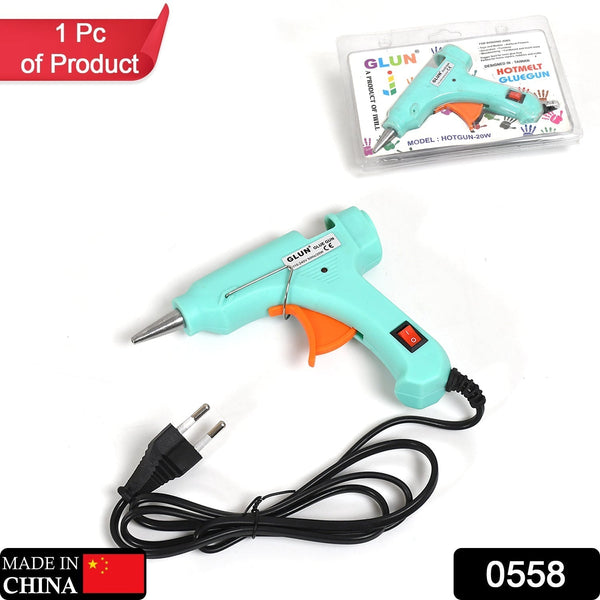 0558 Plastic 20 Watt Hot Melt Glue Gun DeoDap