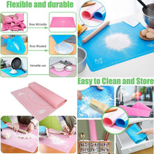 2585 Rolling Mat Silicone Baking Mat Fondant Mat Sheet Chapati DeoDap