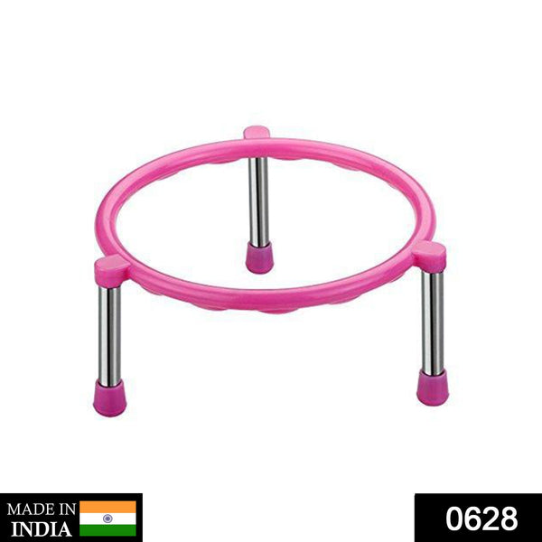 628 Stainless Steel Single Ring Matka Stand DeoDap