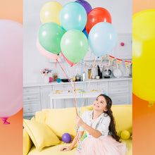 Big Size Balloons Kinds of Rainbow Party Latex Balloons for Birthday/Anniversary/Valentine's/Wedding/Engagement Party Decoration Multicolor (3 Pcs Set