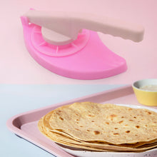 5763 Plastic Puri Maker Press Machine With Handle Manual Thepla, Paratha, Chapati, khakhra, Momos, Nan, Roti Maker, Unbreakable Puri Press Machine, Chapati Maker Dough Press With Brown Box (1 Pc  )