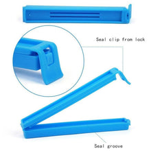 2704 4 Pc Food Sealing Clip used in all kinds of places including household and official, especially for sealing packed food and stuff. DeoDap