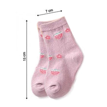 7303 Socks Breathable Thickened Classic Simple Soft Skin Friendly For Kids DeoDap