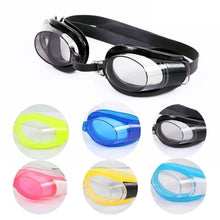 0399 Swimming Goggles  With Ear And Nose Plug Adjustable Clear Vision Anti-Fog Waterproof DeoDap