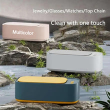 12916 Ultrasonic Jewelry, Cleaner, Ultrasonic Cleaning Machine, Portable Jewelry Cleaning Machine for Jewelry, Ring, Silver, Retainer, Glasses, Watches, Coins, High Frequency Vibration Machine google/ optical cleaner machine (USB Operated)