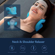 0511A Neck Relaxer | Cervical Pillow for Neck & Shoulder Pain | Chiropractic Acupressure Manual Massage | Medical Grade Material | Recommended by Orthopaedics