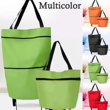 1652 Folding Cart Bags Trolley Shopping Bag For Travel Luggage DeoDap