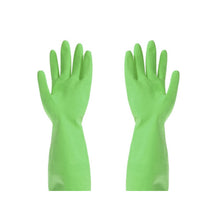 0653 Multipurpose cleaning rubber hand gloves (green) 1 PC DeoDap