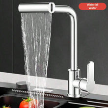 7575 Multifunction Shower Waterfall Kitchen Faucet, 360Â° Rotation Waterfall Kitchen Faucet, Touch Kitchen Faucet, Faucet Extender for Kitchen Sink, Swivel Waterfall Kitchen Faucet for Washing Vegetable Fruit (4 In 1 )