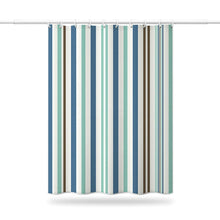 6718 Bright Vertical Stripes in The Shower Curtain (180x220cm) DeoDap