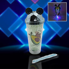 6883D LED Light Unicorn Kids water sipper 