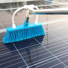 UK-0322 Solar Panel Cleaning Brush -  Nylon Brush Telescopic Pole Water Pipe & Connector(With Water Pipe)