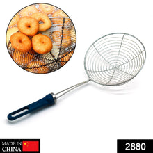 2880 Round Stainless Steel Deep Fry /Mesh Strainer DeoDap