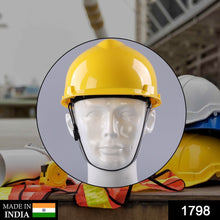 1798 Yellow Plastic Hard Hat Construction Cap (1Pc Only) DeoDap