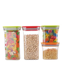 2568 Plastic Storage container Set with Opening Mouth DeoDap