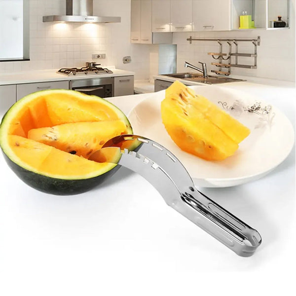 2047l Stainless Steel Watermelon Cantaloupe Slicer Knife, Corer Fruit, Vegetable Tools Kitchen