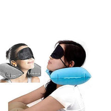 505 -3-in-1 Air Travel Kit with Pillow, Ear Buds & Eye Mask Your Brand WITH BZ LOGO