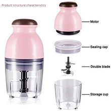 UK-0329 Portable Electric Blender Mini Food Processor Mixers Grinder Chopper Capsule Cutter