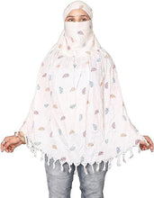 UK-0340 Cotton Long Scarf Cum Mask scarves Usable for vehicle Driver | Universal Size | For Girl & Women | Breathable Sun Protection Light Weight ( MIX DESIGN)