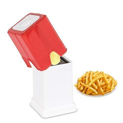 UK-0221 Potato Chipser French Fries Chips Maker Machine Snacks Finger, Potato Finger Chips Cutter - Multi Colour