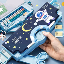 0052 Multifunctional Pencil Box for Kids, Space Pencil Box For Boys, Kids Pencil Box for Boys & Girls, Magnetic Pencil Box for Boys, Pop up Pencil Box, (Space Pencil Box)