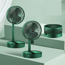 UK-0292 Desk Fan | Telescopic Electric Desktop Fan, Height Adjustable, Foldable & Portable for Travel/Carry | Silent Table Top Personal Fan for Bedside