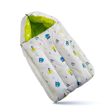 UK-0328 3 in 1 Baby Sleeping Bag & Carry Nest | Cotton Bedding Set for Infants & New Born Baby | Portable/Travel & Skin Friendly | 0-7 Months