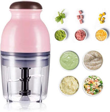 UK-0329 Portable Electric Blender Mini Food Processor Mixers Grinder Chopper Capsule Cutter