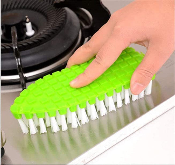 UK-0275 Flexible Plastic Cleaning Brush for Home, Kitchen and Bathroom