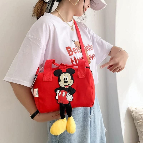 Cart2Add Cartoon Print Sling Bag | Kids Sling Bags For Girls | Crossbody Bags For Kids | Girls Back Bags For Kids Cartoon | Return Gift Sling Bags For Kids Birthday | Cartoon Duffle Bags For Kids