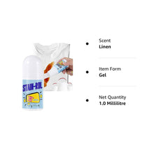 Stain Remover for Clothes | Multi-Purpose Roll Bead Fabric Clothes Stain Remover Pan | Instant Stain Remover for Cotton, Linen, Polyester, Blended Fabric, Denim, Down Jacket