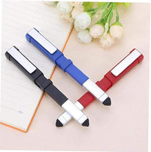 UK-0320 Multifunction Stylus Pen, 4 in 1 Tools Pen with Phone Stand and Touch Screen Mini Pen Compact Pocket Pen-Shaped Phone Holder with Screwdriver Tool