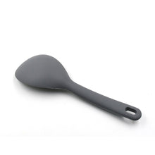 5464  Silicone Handle Rice Spoonula, Spatula Spoon, Non Stick Rubber Rice Spoon Utensil Kitchen Cooking Tools (24 cm)