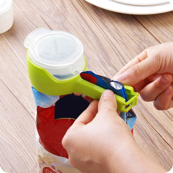 2498 Portable Seal Pour Food Storage Bag DeoDap