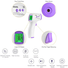 6069 Infrared Thermometer Non Contact IR Thermometer Forehead Temperature Gun DeoDap